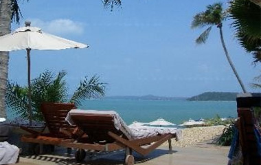 Пляж отеля Anantara Bophut Resort & SPA Koh Samui 5*