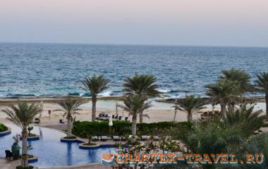 Пляж отеля Desert Islands Resort & Spa by Anantara 5*