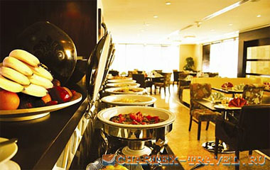 Ресторан отеля Kingsgate Hotel Abu Dhabi 3*