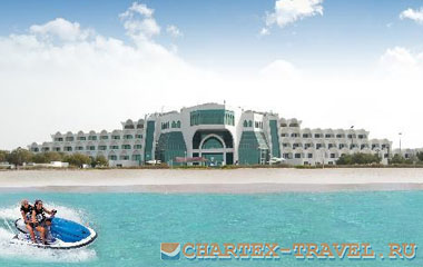 Пляж отеля Mirfa Hotel Abu Dhabi 4*