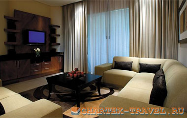 Номер отеля Shangri-La Hotel Qaryat Al Beri Abu Dhabi 5*
