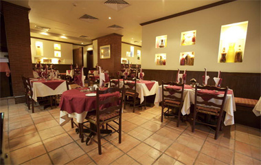 Ресторан отеля Al Khaleej Hotel 3*