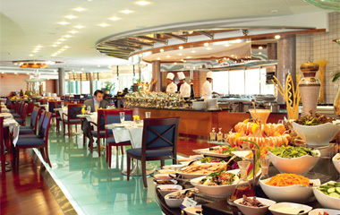 Ресторан отеля Al Murooj Rotana Hotel Dubai 5*