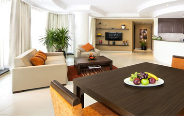 Номер отеля CORP Executive Hotel Apartments – Al Barsha 5*