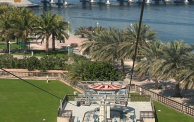 Пляж отеля Crowne Plaza Dubai Festival City 5*