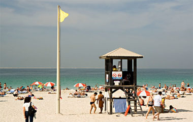 Пляж отеля Dunes Hotel Apartments - Al Barsha 3*