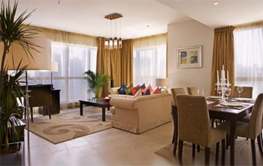 Номер отеля Dusit Residence Dubai Marina 4*