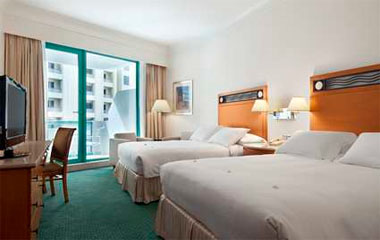 Номер отеля Hilton Dubai Jumeirah Resort 5*