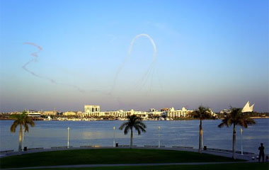Пляж отеля InterContinental Residence Suites Dubai Festival City 5*