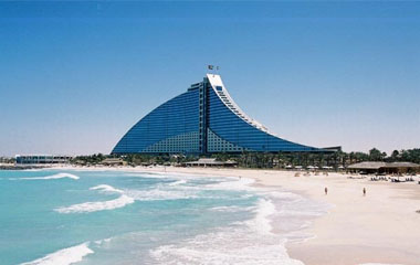 Пляж отеля Jumeirah Beach Hotel 5*