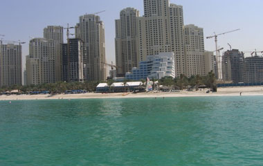 Пляж отеля Lotus Hotel Apartments And Spa Marina 4*