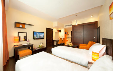 Номер отеля Marina View Hotel Apartments 4*