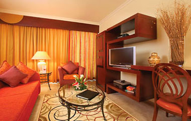 Номер отеля Marriott Executive Apartments Dubai Creek 5*