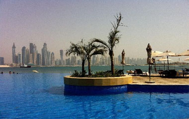Пляж отеля Movenpick Hotel Ibn Battuta Gate - Dubai 5*