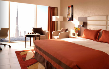 Номер отеля Radisson Blu Hotel Dubai Downtown 4*