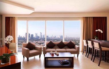 Номер отеля Radisson Blu Hotel Dubai Downtown 4*