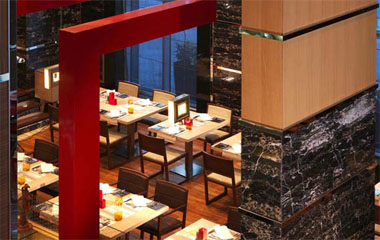 Ресторан отеля Radisson Blu Hotel Dubai Media City 4*