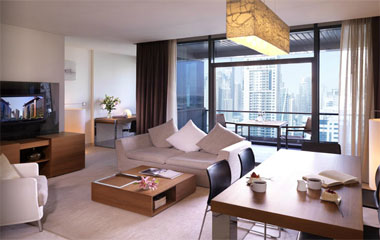Номер отеля Radisson Blu Residence Dubai Marina 4*