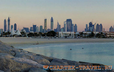 Пляж отеля Rose Garden Hotel Apartments - Bur Dubai 3*