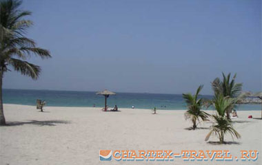 Пляж отеля Sadaf Hotel 3*