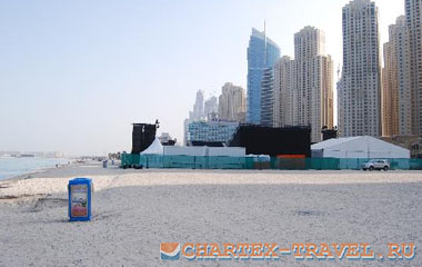 Пляж отеля Sofitel Dubai Jumeirah Beach 5*