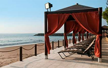 Пляж отеля Hilton Fujairah Resort 5*