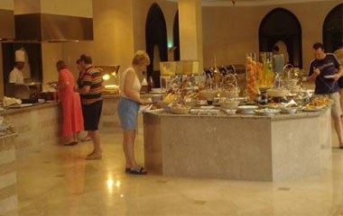 Ресторан отеля Iberotel Miramar Al Aqah Beach Resort 5*