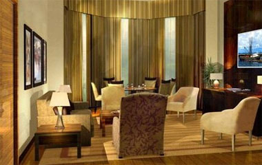 Номер отеля Al Bustan Tower Hotel Suites 4*
