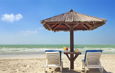 Пляж отеля Verona Resort Sharjah 3*